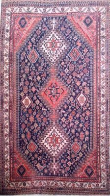 Tapis Quasgai, Perse, Fin 19eme Siècle