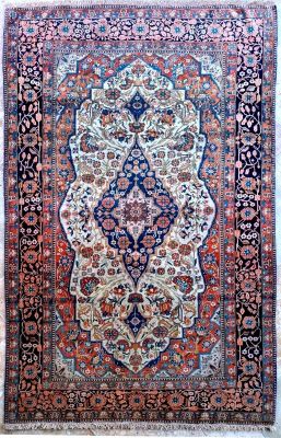Tapis Kashan Mortachem En Laine, Iran