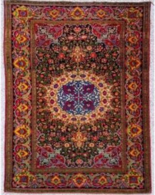 Tapis Persan De Téhéran En Laine Kork, Fin 19ᵉ Siècle