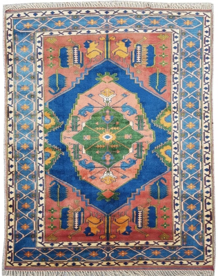 Tapis Laine Konya - Anatolie Vers 1970