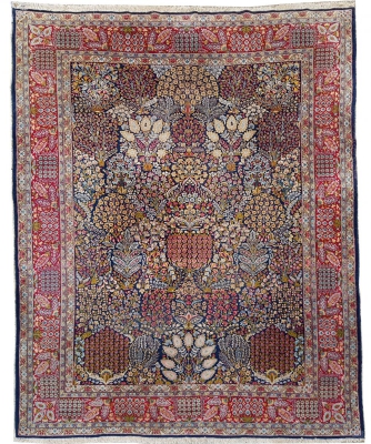 Tapis Kirman  Laver Laine Kork - Iran Vers 1930