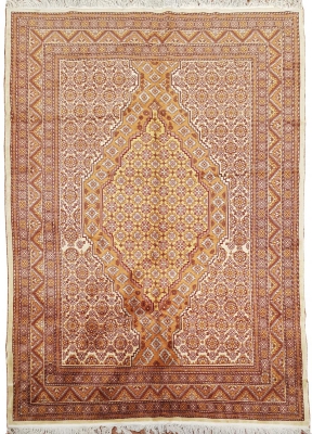 Tapis En Laine Samarcande - Russie Vers 1970 - 20ème Siècle