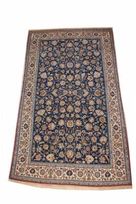 Tapis - Naïn Toudech En Laine Et Soie Iran 20ème 1960 époque Du Shah