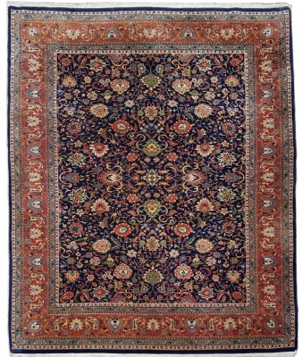 Tapis Bidjar En Laine Kork - Époque Du Shah Vers 1930 Iran