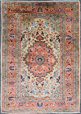 Tapis Soie Kayseri - Turquie Vers 1970